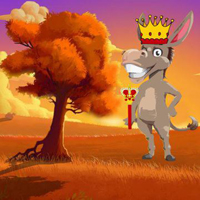Free online html5 games - King Donkey Crown Escape game - Games2rule 
