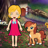 Free online html5 games - Leene And Pony Escape game 