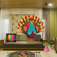 Free online html5 escape games - Mom Turkey Escaped House