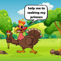 Free online html5 games - Prince Turkey Seeking Princess game 