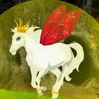 Free online html5 games - Queen Unicorn Escape HTML5 game 