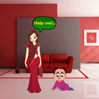 Free online html5 games - Seeking Baby Gold Chain game - Games2rule 