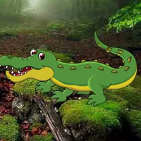 Free online html5 games - Strange Crocodile Forest Escape HTML5 game - Games2rule 