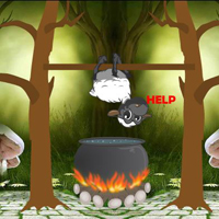 Free online html5 games - Threat  Circumstance Sheep Escape game - Games2rule