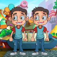 Free online html5 games - Twin Boy Escape game - Games2rule