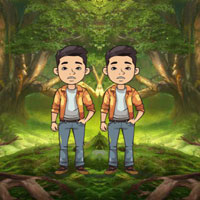 Free online html5 escape games - Twin Sibling Jungle Escape