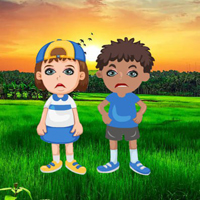 Free online html5 escape games - Twin Siblings Escaped Forest