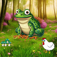 Free online html5 games - Way To The Frog Pond game - Games2rule 