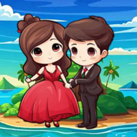 Free online html5 games - Wedding Couple Escape game 