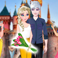 Free online html5 games - Frozen Perfect Kiss game 