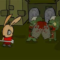 Free online html5 games - Zombies Attack Again game 