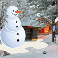 Free online html5 games - GFG Winter Cabin Christmas Celebration Escape game 
