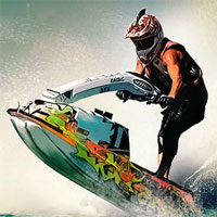 Free online html5 games - Jet Ski Wave Rush game 