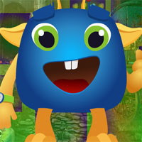 Free online html5 games - Games4King Cartoon Creature Escape game 
