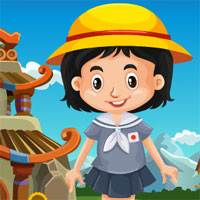 Free online html5 games - G4K Japanese Girl Rescue game 