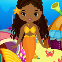Free online html5 games - G4K Cute Mermaid Girl Rescue game 