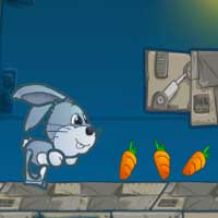 Free online html5 games - Rabbit Planet Escape Kiz10 game 