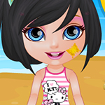 Free online html5 games - Baby Barbie Summer Glittery Tattoo game 