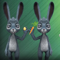 Free online html5 games - Amgel Bunny Room Escape 2 game 