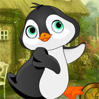 Free online html5 games - G4K Lovely Penguin Escape game 