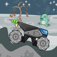 Free online html5 games - Moon Truck game 