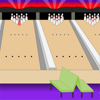 Free online html5 games - Mission Escape Bowling Alley game 