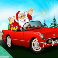 Free online html5 games - Santa Super Drift game 