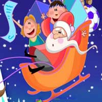 Free online html5 games - Santas Jolly Gifts game 