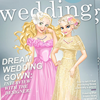 Free online html5 games - Disney Princess Wedding Models game 