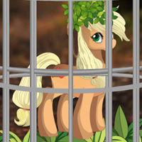 Free online html5 games - EscapeBuddies Escape Pony from Bush Forest game 