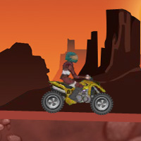Free online html5 games - ATV Canyon game 