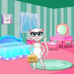 Free online html5 games - Talking Angela House Loans game 