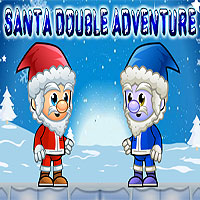 Free online html5 games - Santa Double Adventure game 