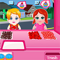 Free online html5 games - Kids Cupcake Bar game 