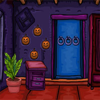 Free online html5 games - DressUp2Girls Halloween Party 2017 Escape game 