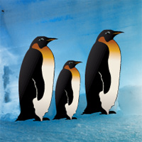 Free online html5 games - Penguin Ice Cave Escape game 