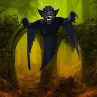 Free online html5 games - Halloween Devil Forest Escape HTML5 game 