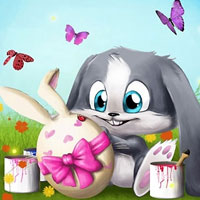 Free online html5 games - Happy Easter Jigsaw game 