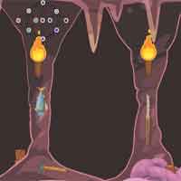 Free online html5 games - Dangerous Cave Escape OnlineGamezWorld game 