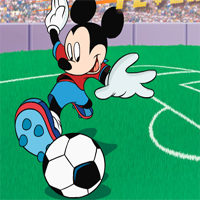 Free online html5 games - Mickeys Soccer Fever game 