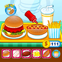 Free online html5 games - Burger Shop Fast Food game 