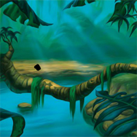 Free online html5 games - FunEscapeGames Dark Hidden Jungle Escape game 