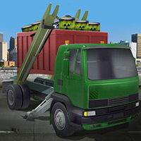 Free online html5 games - Cargo Garbage Truck game 