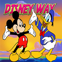 Free online html5 games - Disney Way game 