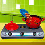 Free online html5 games - Pasta With Meatballs game 