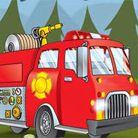 Free online html5 games - Fireman Forest Rescue game 