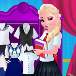 Free online html5 games - Elsa College Prep game 