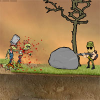 Free online html5 games - Mass Mayhem Zombie game 