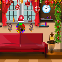 Free online html5 games - KNFGames Xmas Gift Room Escape game 