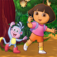 Free online html5 games - Dora And Boots Escape 3 game 